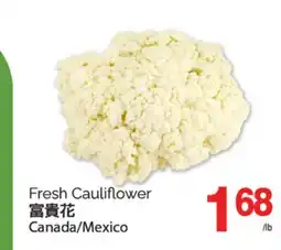 T&T Supermarket FRESH CAULIFLOWER offer