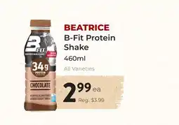 Marche Leo's BEATRICE B-Fit Protein Shake offer