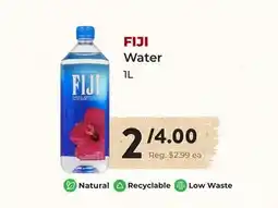 Marche Leo's FIJI Water offer