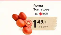 Marche Leo's Roma Tomatoes offer