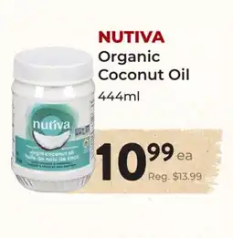 Marche Leo's NUTIVA Organic Coconut Oil offer