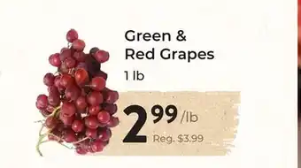 Marche Leo's Green & Red Grapes offer