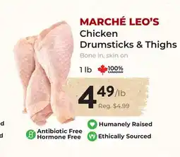 Marche Leo's MARCHÉ LEO'S Chicken Drumsticks & Thighs offer