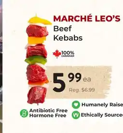 Marche Leo's MARCHÉ LEO'S Beef Kebabs offer