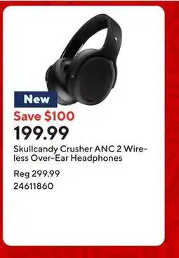 Staples Skullcandy Crusher ANC 2 Wireless Over-Ear Headphones offer