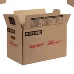 Staples Staples Moving Box - Medium - 23 L x 15 W x 15 H offer
