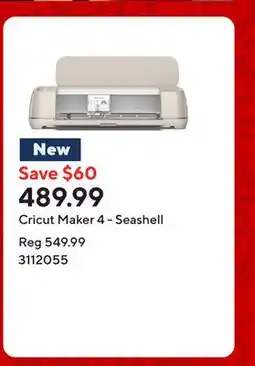Staples Cricut Maker 4 - Seashell offer