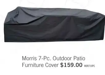 The Brick Morris 7-Piece & 10-Piece Outdoor Patio Furniture Cover - Water Resistant, Dustproof - Grey offer