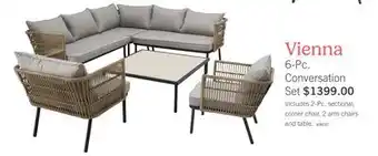 The Brick Vienna 6-Pc. Conversation Set offer