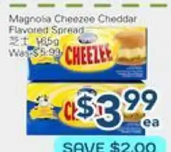 Oceans Fresh Food Market Magnolia Cheezee Cheddar Flavored Spread offer