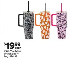 Michaels 1.18 L Tumblers by Ashland offer