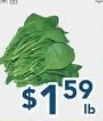 Oceans Fresh Food Market Baby Yu Choy offer