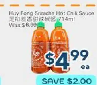 Oceans Fresh Food Market Huy Fong Sriracha Hot Chili Sauce offer