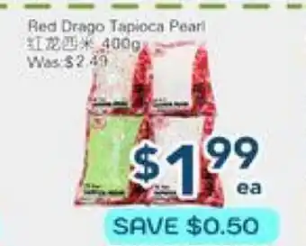 Oceans Fresh Food Market Red Drago Tapioca Pearl offer