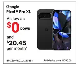 Visions Electronics Google Pixel 9 Pro XL offer