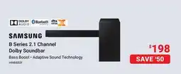 Visions Electronics SAMSUNG B Series 2.1 Channel Dolby Soundbar offer