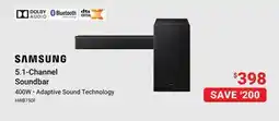 Visions Electronics SAMSUNG 5.1-Channel Soundbar offer