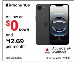 Visions Electronics iPhone 16e offer