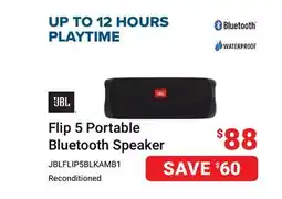 Visions Electronics JBL Flip 5 Portable Bluetooth Speaker offer