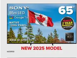 Visions Electronics SONY Mini LED 65 offer