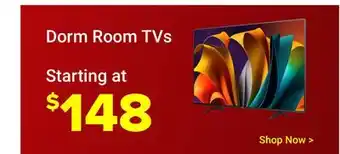 Visions Electronics DORM ROOM TVS STARTING AT $148 offer
