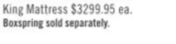 The Brick Tempur-Pedic TEMPUR Support Medium Queen Mattress offer