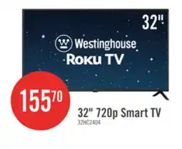 The Brick Westinghouse 32 HD Roku Smart TV offer