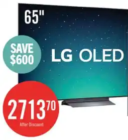 The Brick LG 65 C5 4K OLED evo AI Smart TV offer