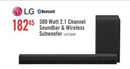 The Brick LG 2.1 CH Bluetooth Dolby Digital Soundbar with Wireless Subwoofer (S40T.DCANLLK) offer