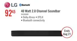 The Brick LG 2.0 CH Bluetooth Dolby Atmos DTS:X Soundbar (SK1.ACANLLK) offer
