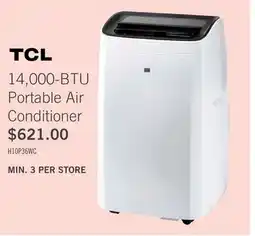 The Brick TCL 14,000 BTU Portable Smart Air Conditioner - H10P36W-CA offer