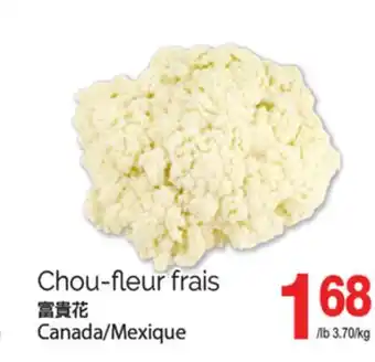 T&T Supermarket CHOU-FLEUR FRAIS offer