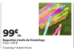 Michaels Baguettes à bulle de Creatology offer