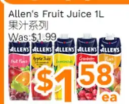 Ample Food Market Allen's Fruit Juice offer