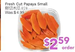 Ample Food Market Fresh Cut Papaya offer