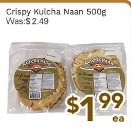 Ample Food Market Crispy Kulcha Naan offer