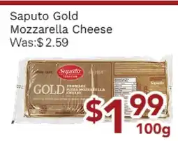 Ample Food Market Saputo Gold Mozzarella Cheese offer