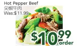 Ample Food Market Hot Pepper Beef offer