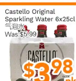 Ample Food Market Castello Original Sparkling Water offer