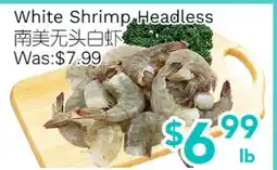 Ample Food Market White Shrimp Headless offer