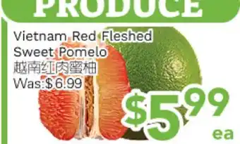 Ample Food Market Vietnam Red Fleshed Sweet Pomelo offer