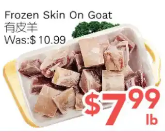 Ample Food Market Frozen Skin On Goat offer