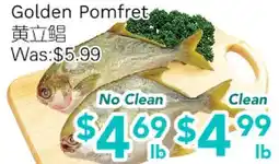 Ample Food Market Golden Pomfret offer
