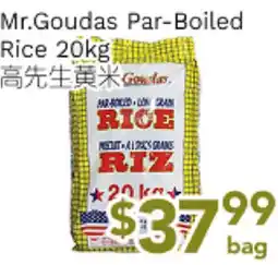 Ample Food Market Mr.Goudas Par-Boiled Rice offer