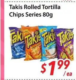Bestco Food Mart Takis Rolled Tortilla Chips Series offer
