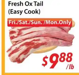 Bestco Food Mart Fresh Ox Tail (Easy Cook) offer
