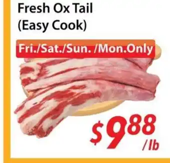 Bestco Food Mart Fresh Ox Tail (Easy Cook) offer
