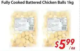 Bestco Food Mart Fully Cooked Battered Chicken Balls offer