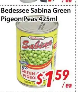 Bestco Food Mart Bedessee Sabina Green Pigeon offer