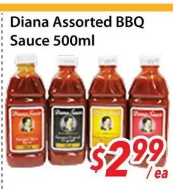 Bestco Food Mart Diana Assorted BBQ Sauce offer